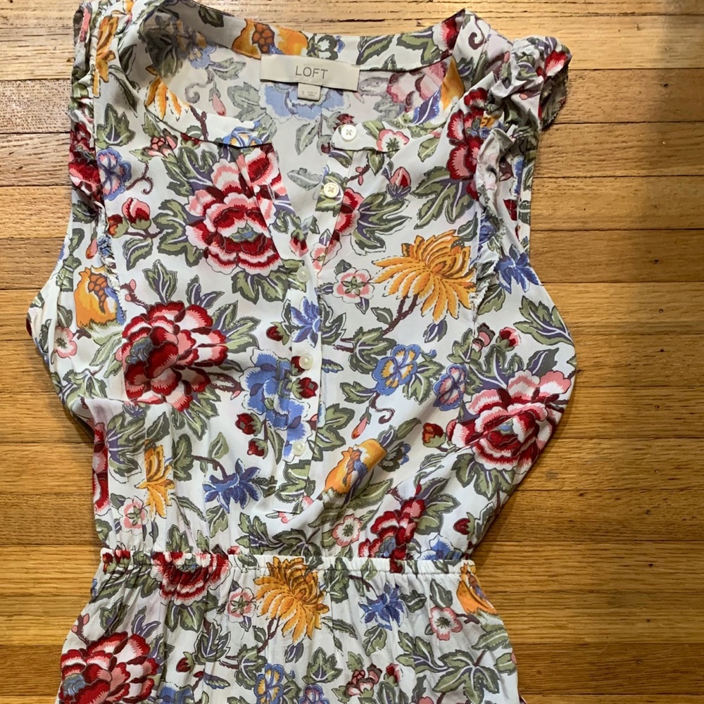 Loft floral dress